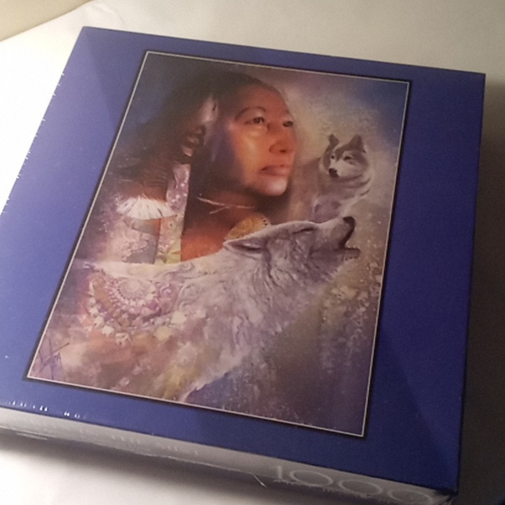 puzzle Spirits In The Mist Native American Wolves